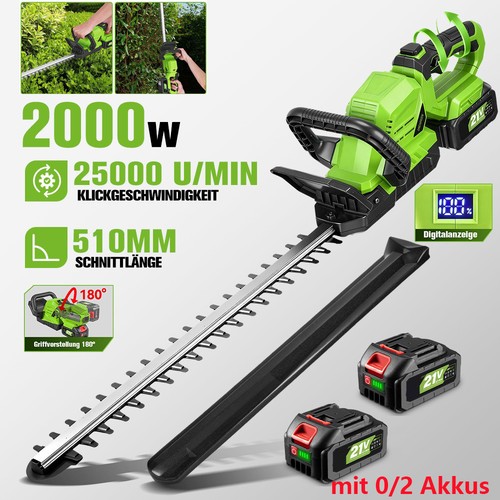 2000w akku heckenschere - akku,