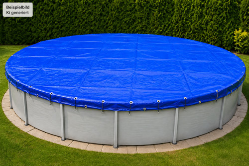 Pool abdeckplane rund - rund, 5,6m