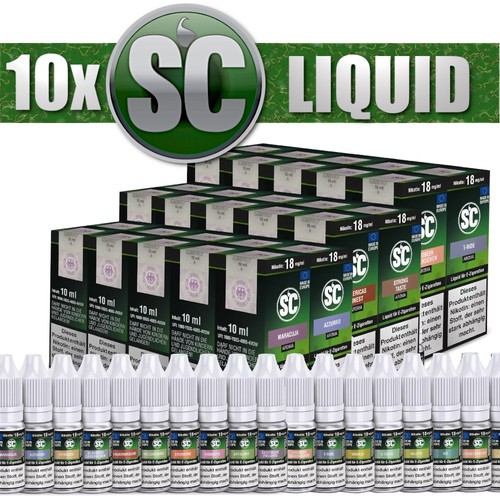 10x 10ml liquid probierbox - 10ml, sc