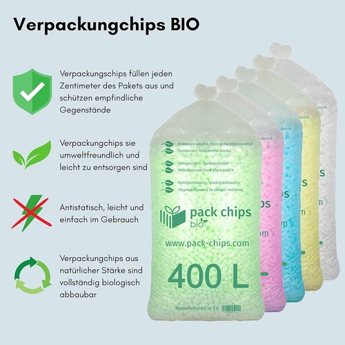 Verpackungschips 400 bio - verpackungschips, l