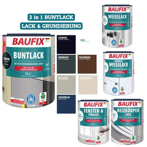 Metall und holzlack - und, buntlack