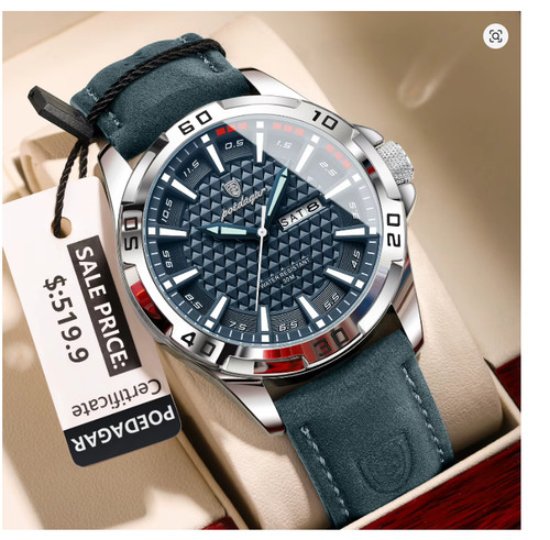 Poedagar 895 herrenuhr quarz - 895,