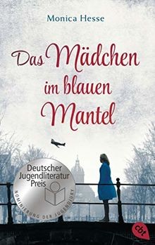Das mädchen blauen mantel - das,