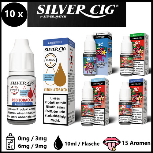 10x 10ml liquid - 10ml, cig