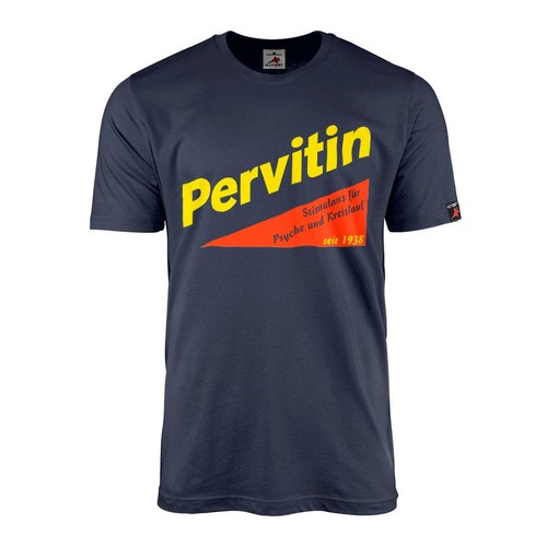 Pervitin retro werbung - retro, hemd