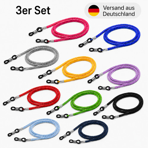 Brillenband set bunt - set,
