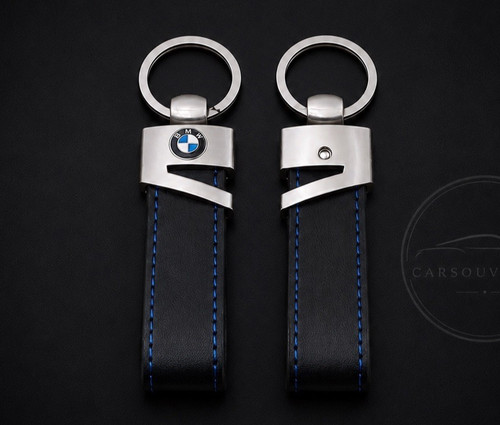 Bmw schlüsselanhänger leder - bmw,