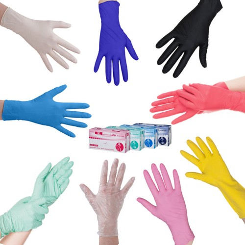 Einweg handschuh vinyl latex - einweg,